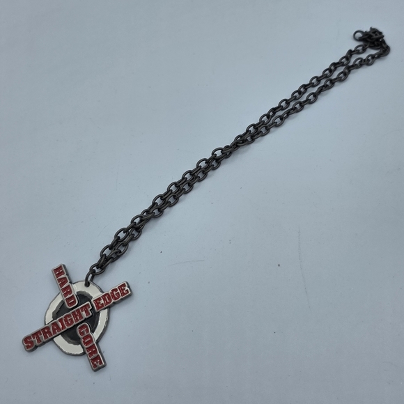 WWE CM Punk Straight Edge Hardcore Necklace - Picture 5 of 5